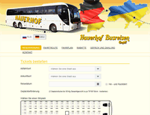 Tablet Screenshot of hauerhof-busreisen.de